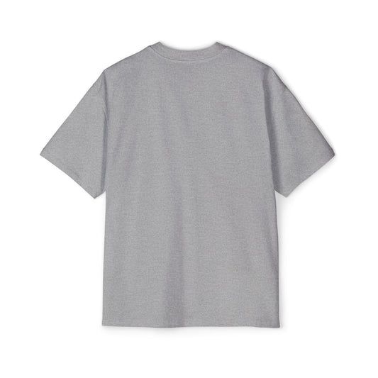 Aftrz Classics Heavy Oversized Short Sleeve T-Shirt - Grey with Blue Logo