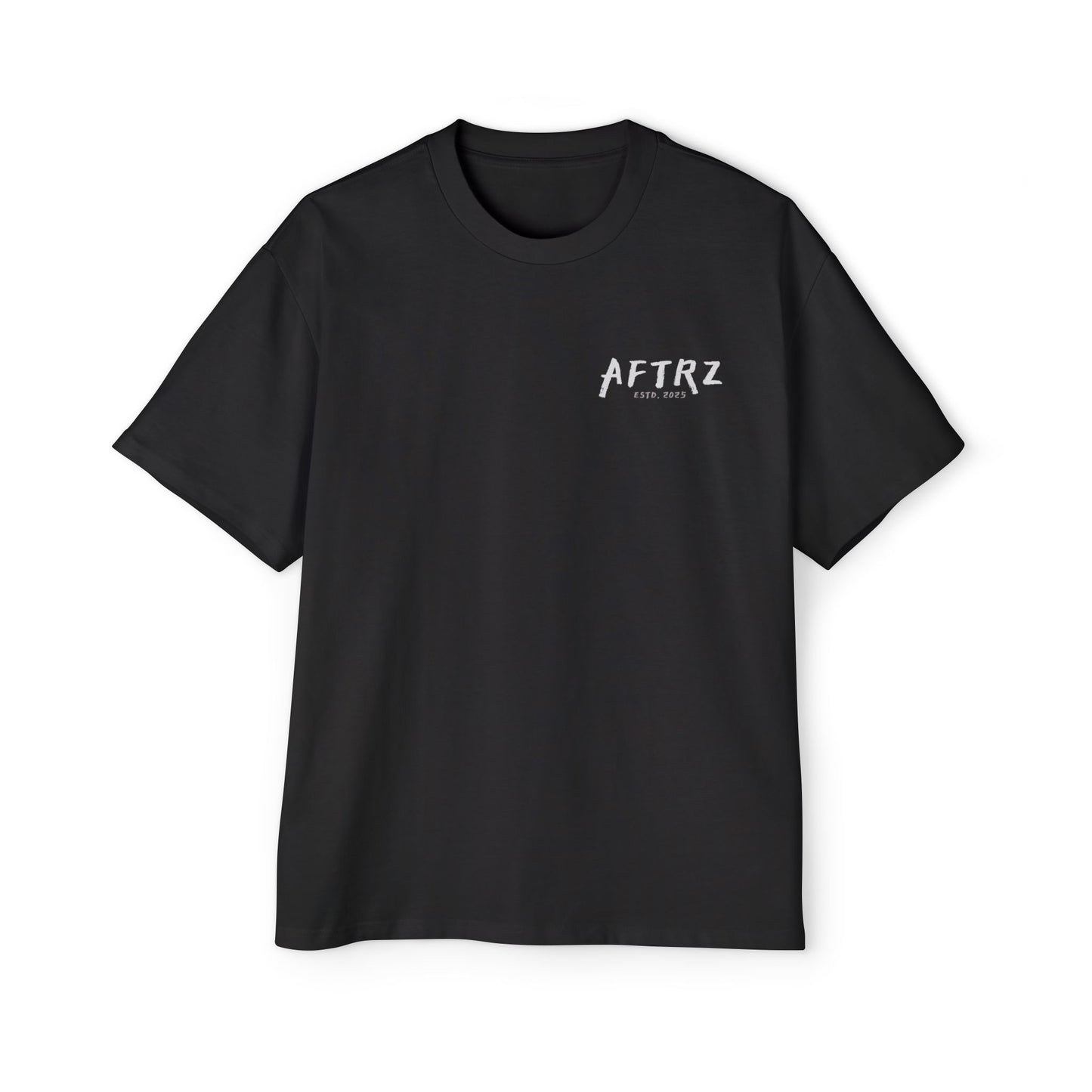 Aftrz Prayer Skeleton Premium Drop Shoulder Short Sleeve T-Shirt