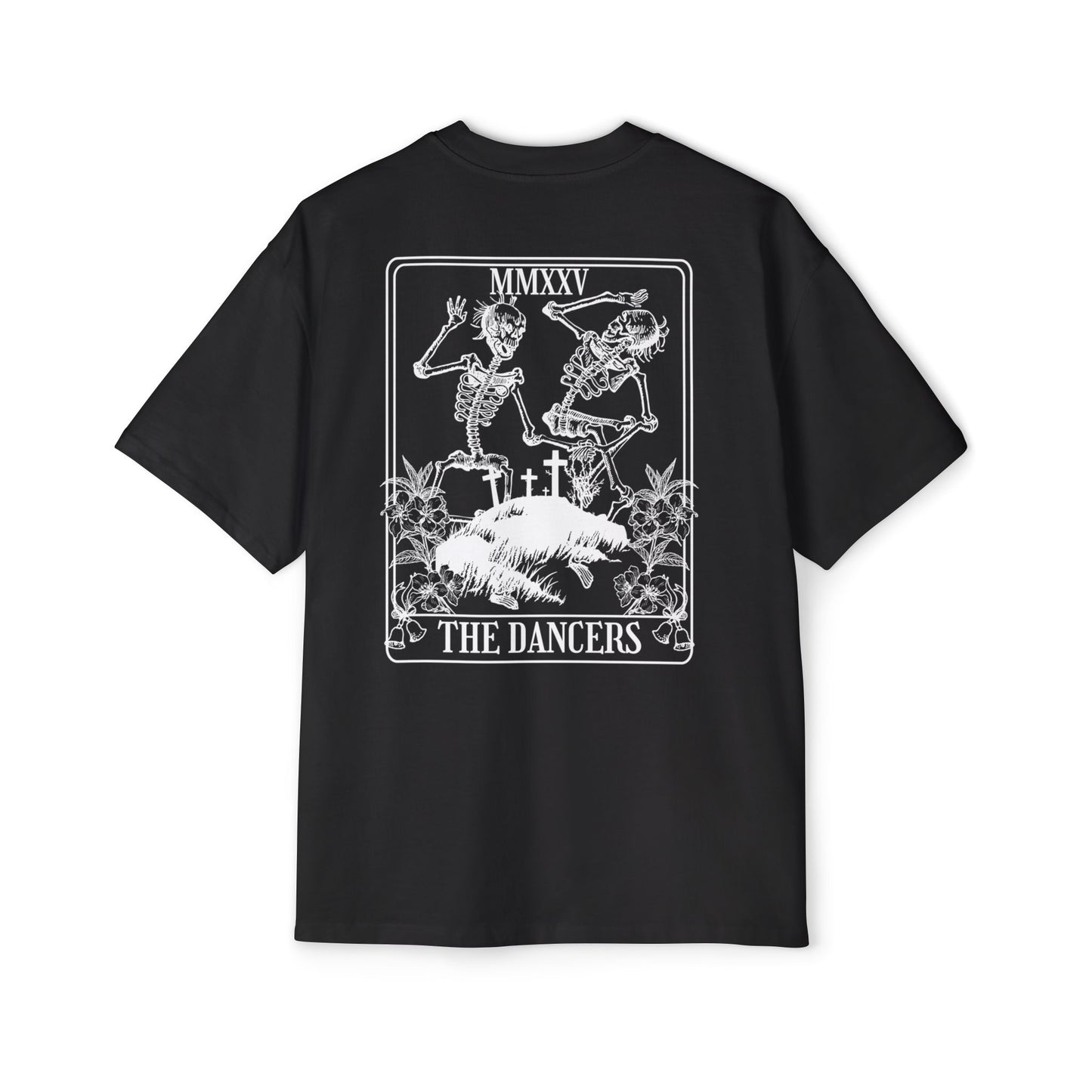 Aftrz Dancers Card Premium Heavy Oversized Short Sleeve T-Shirt