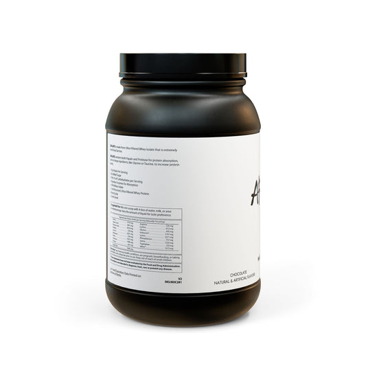 Aftrz Dutch Chocolate Whey Isolate Protein Supplement (907g, 2lb)
