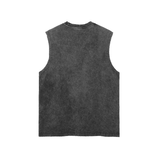 AFTRZ Frayed Hem Tank Top