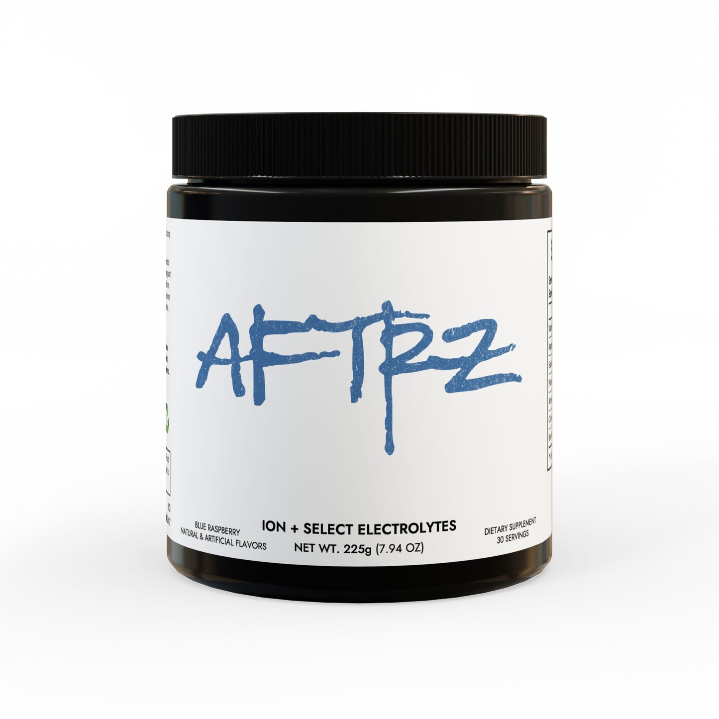 Aftrz Hydration Powder ( Blue Raspberry ) ION + Select Electrolyte Supplement(225g, 7.9oz)
