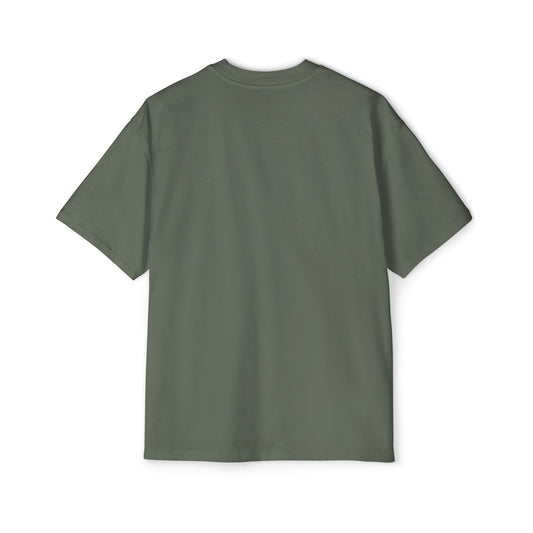 Aftrz Classics Heavy Oversized Short Sleeve T-Shirt - Olive Green with Black Logo