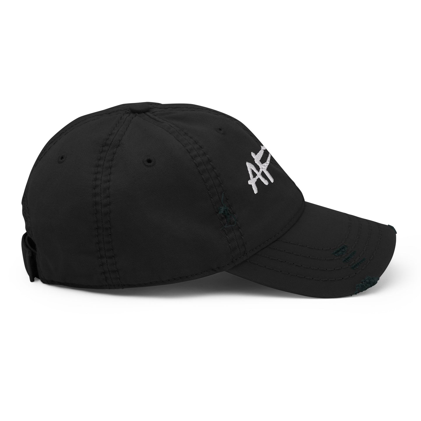 Embroidered Aftrz Distressed Dad Hat