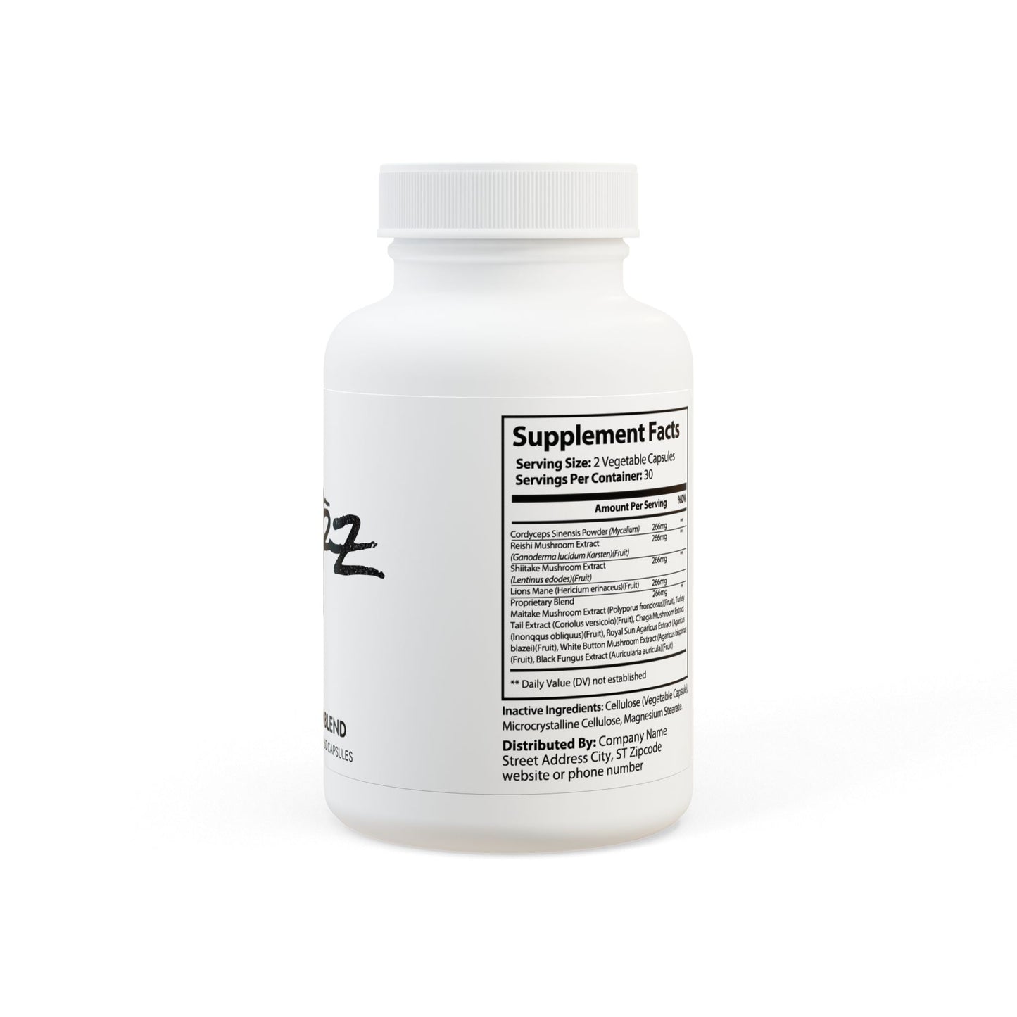 Aftrz Mushroom Blend Supplement (60 Capsules)