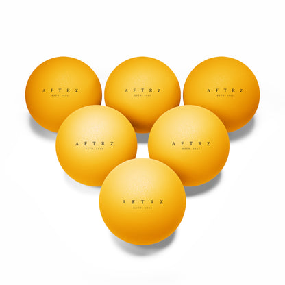 Aftrz Minimalist Ping Pong Balls - Set of 6