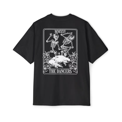 Aftrz Dancers Card Premium Heavy Oversized Short Sleeve T-Shirt