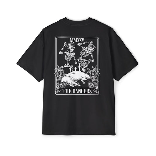 Aftrz Dancers Card Premium Heavy Oversized Short Sleeve T-Shirt
