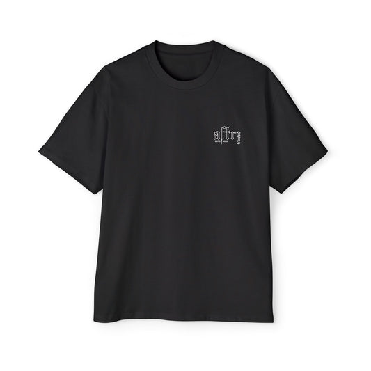Oversized Techno Detachment Premium Drop Shoulder Short Sleeve T-Shirt