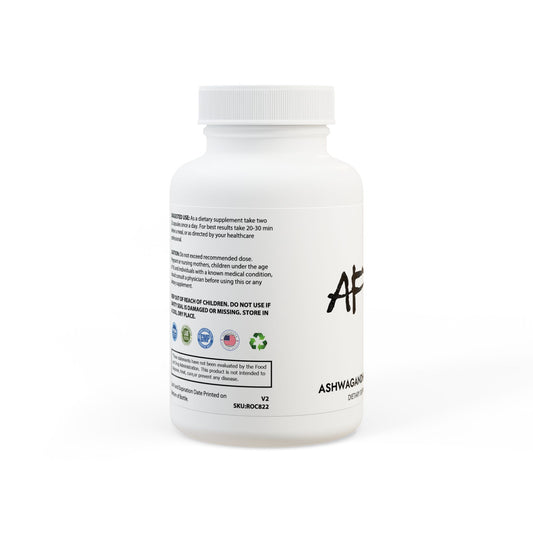 Aftrz Ashwagandha and Black Pepper Supplement (60 capsules)