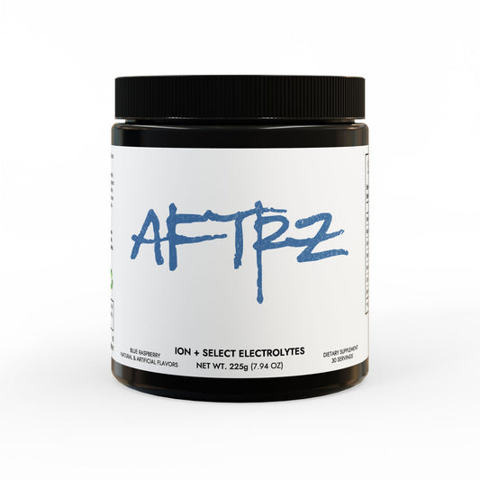 Aftrz Hydration Powder ( Blue Raspberry ) ION + Select Electrolyte Supplement(225g, 7.9oz)