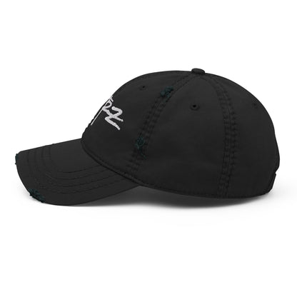 Embroidered Aftrz Distressed Dad Hat