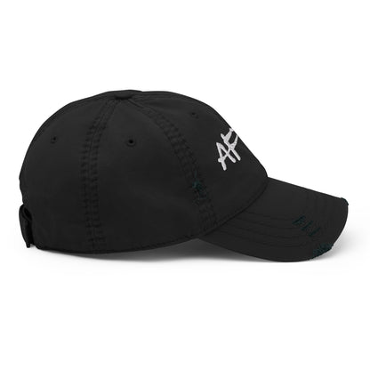 Embroidered Aftrz Distressed Dad Hat